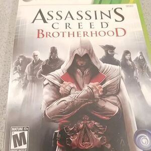 🩷Assassin's Creed: Brotherhood (Microsoft Xbox 360, 2010) Complete W/Manual